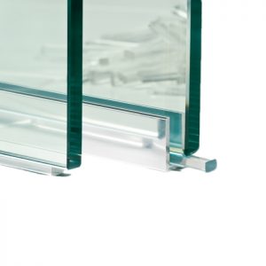 BOHLE Durchsichtige Transparent PVC Verglasungsklötze